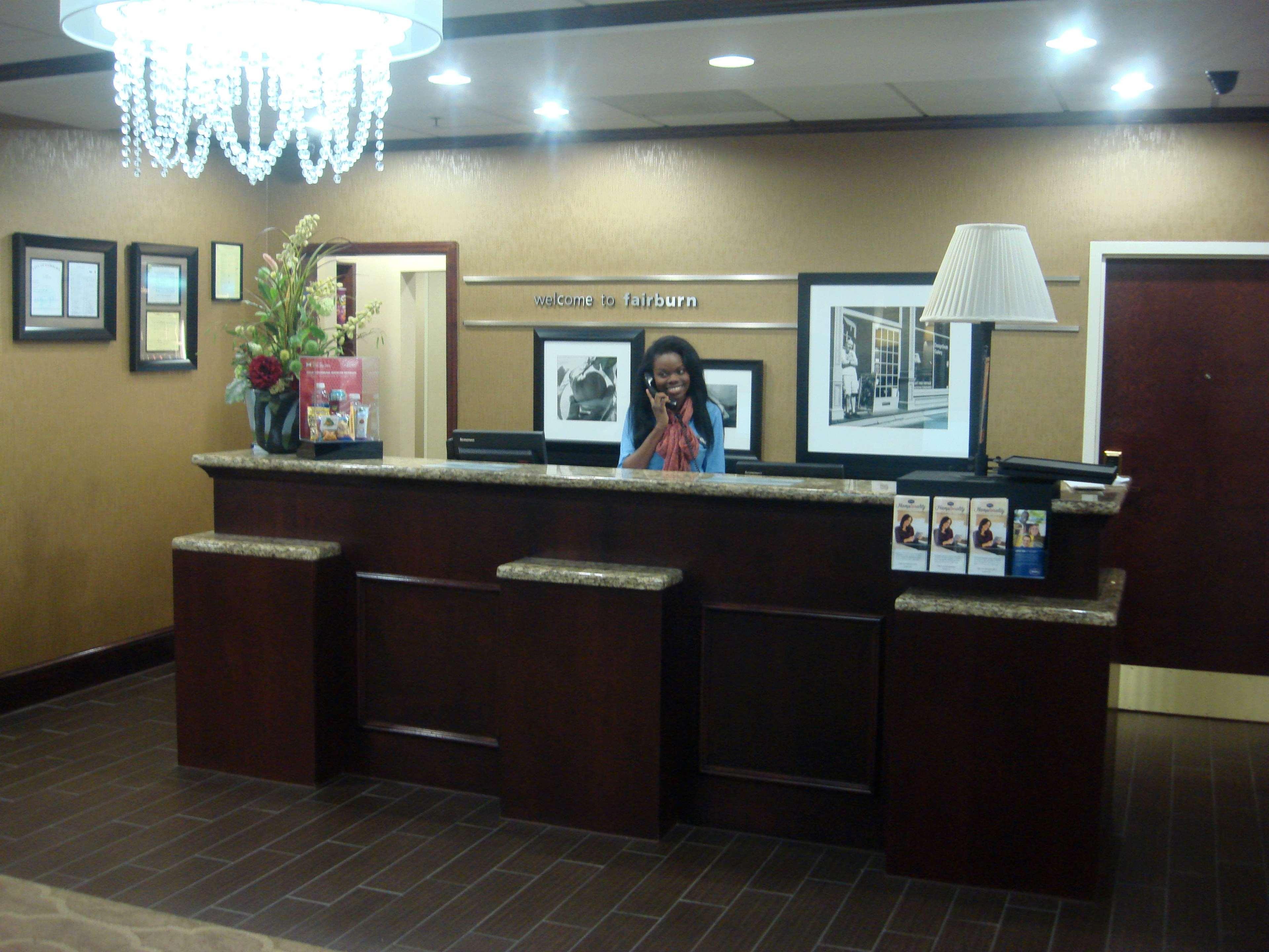 Hampton Inn Atlanta-Фейрберн Екстер'єр фото